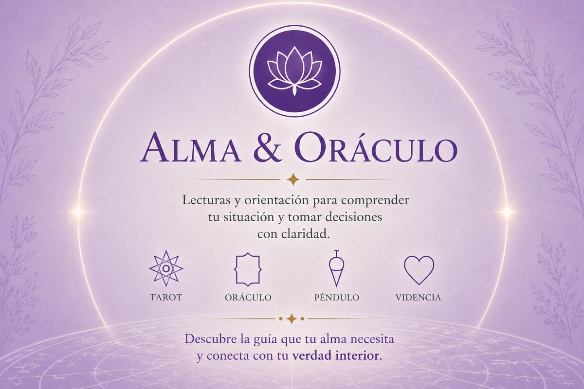 Escuela Alma y Oráculo — Tarot, Oráculo, Péndulo y Videncia