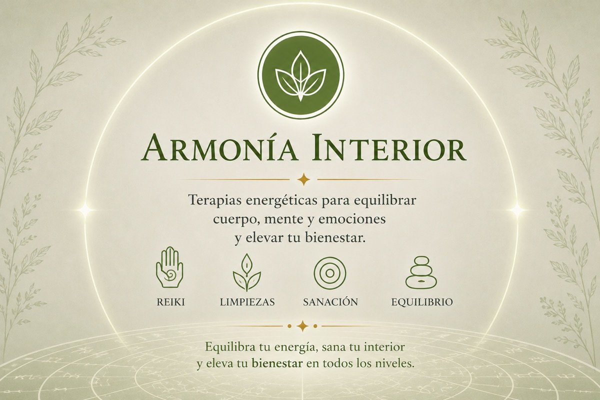Escuela Armonía Interior — Reiki, Limpiezas, Sanación y Equilibrio